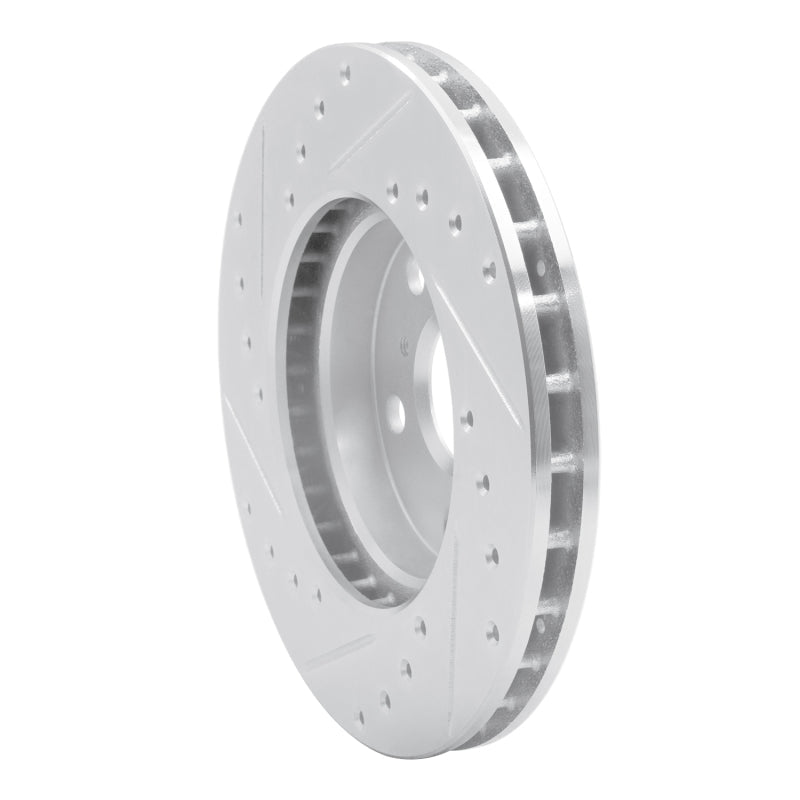 R1 Concepts Toyota Celica 88 - 93 Front Right Drilled & Slotted Silver Brake Rotor | rncEDZ - 76041R - JDMuscleSPK987524