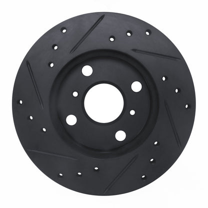 R1 Concepts Toyota Celica 90 - 91 Front Right Drilled & Slotted Brake Rotor | rncECB - 76043R - JDMuscleSPK983694