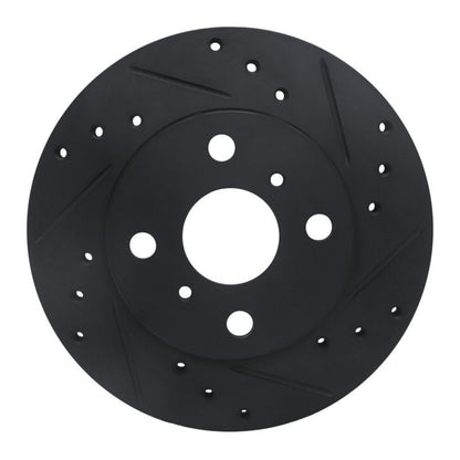 R1 Concepts Toyota Celica 90 - 91 Front Right Drilled & Slotted Brake Rotor | rncECB - 76043R - JDMuscleSPK983694