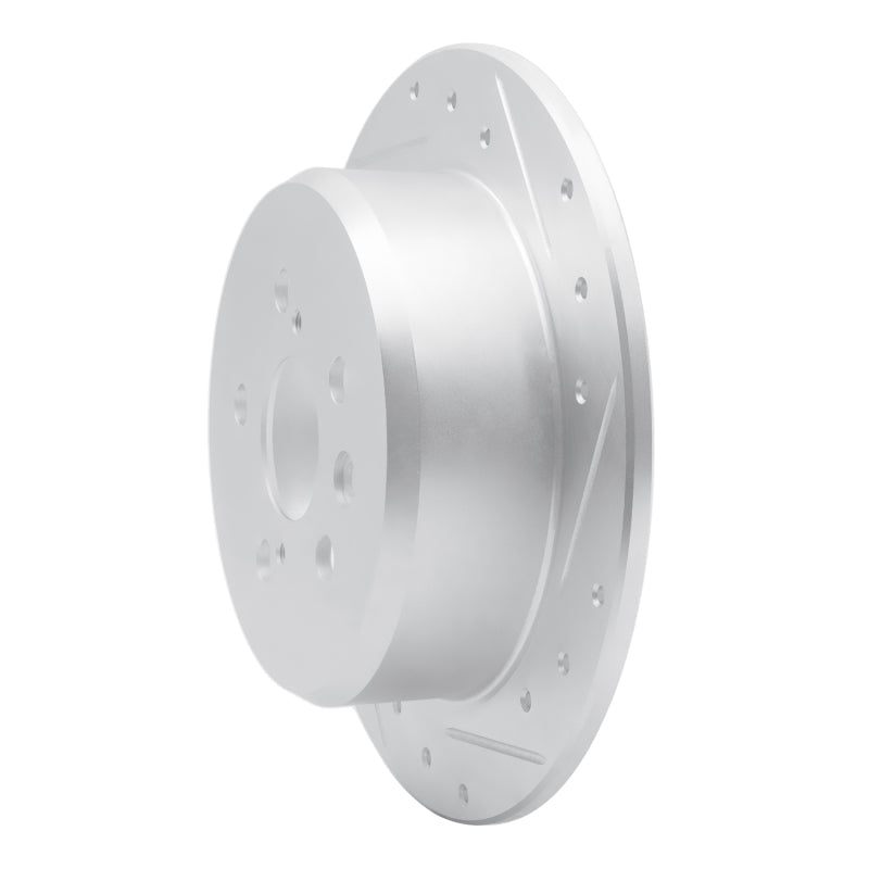 R1 Concepts Toyota Celica 96 - 99 Rear Right Drilled & Slotted Silver Brake Rotor | rncEDZ - 76066R - JDMuscleSPK987556