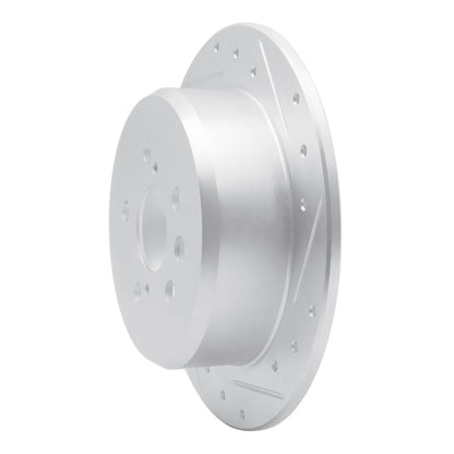 R1 Concepts Toyota Celica 96 - 99 Rear Right Drilled & Slotted Silver Brake Rotor | rncEDZ - 76066R - JDMuscleSPK987556