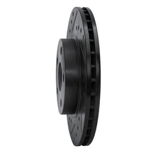 R1 Concepts Toyota Celica Front Left Drilled & Slotted Brake Rotor - Black | rncECB - 76027L - JDMuscleSPK983677