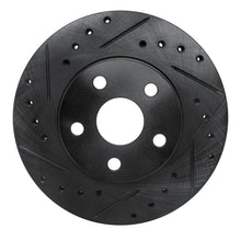R1 Concepts Toyota Celica Front Left Drilled & Slotted Brake Rotor - Black | rncECB - 76027L - JDMuscleSPK983677