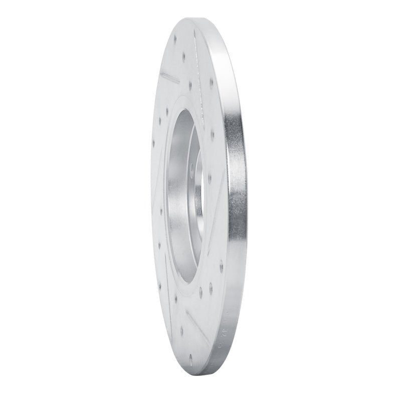 R1 Concepts Toyota Celica Front Left Drilled & Slotted Silver Brake Rotor (1980 - 1981) | rncEDZ - 76008L - JDMuscleSPK987467