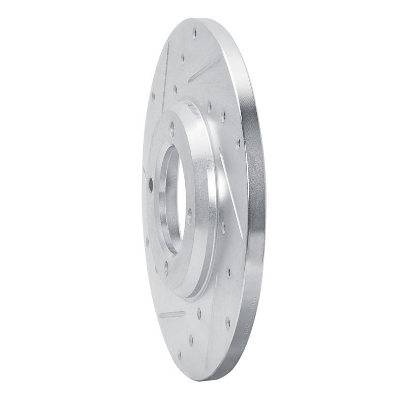 R1 Concepts Toyota Celica Front Left Drilled & Slotted Silver Brake Rotor (1980 - 1981) | rncEDZ - 76008L - JDMuscleSPK987467