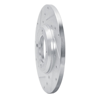 R1 Concepts Toyota Celica Front Left Drilled & Slotted Silver Brake Rotor (1980 - 1981) | rncEDZ - 76008L - JDMuscleSPK987467