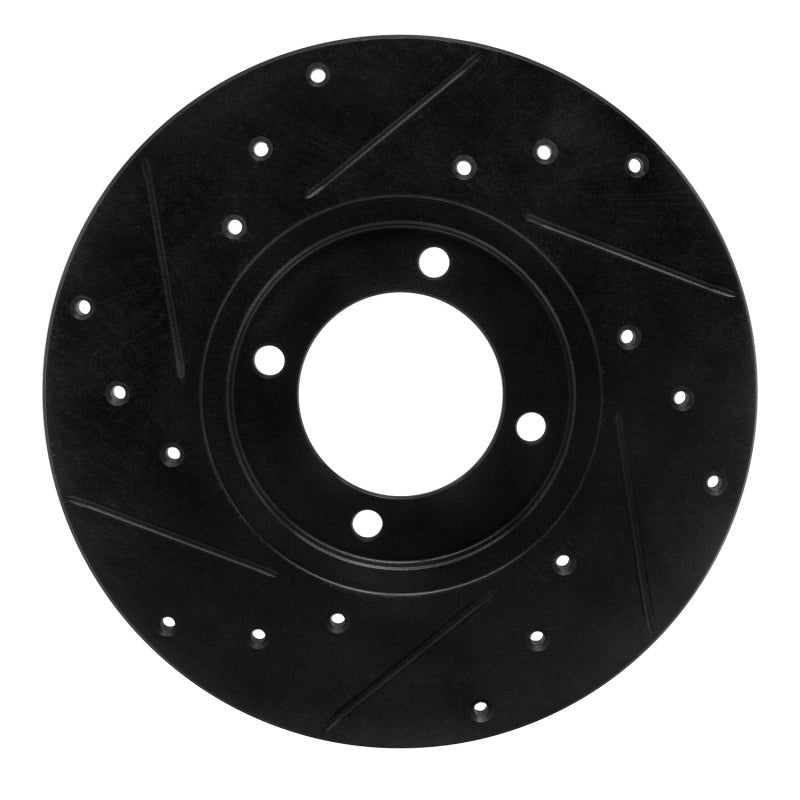 R1 Concepts Toyota Celica Front Right Drilled & Slotted Brake Rotor (1980 - 1981) | rncECB - 76007R - JDMuscleSPK983646