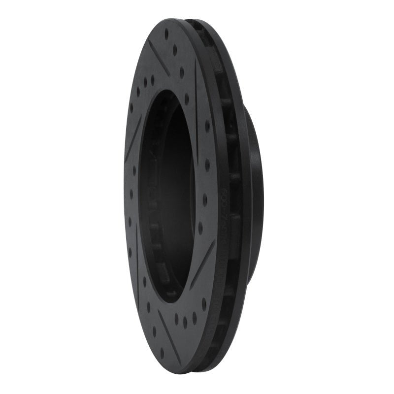 R1 Concepts Toyota Celica Front Right Drilled & Slotted Brake Rotor - Black | rncECB - 76026R - JDMuscleSPK983676