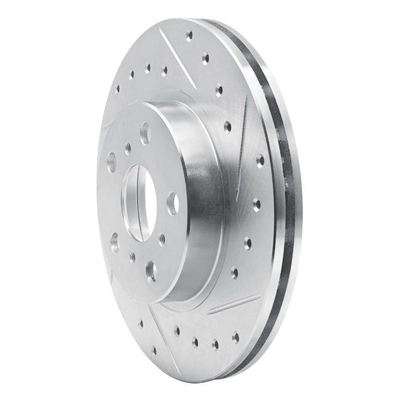R1 Concepts Toyota Celica Front Right Drilled & Slotted Silver Brake Rotor – Part Number RNCEDZ - 76027R | rncEDZ - 76027R - JDMuscleSPK987498