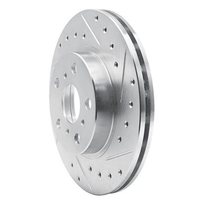 R1 Concepts Toyota Celica Front Right Drilled & Slotted Silver Brake Rotor – Part Number RNCEDZ - 76027R | rncEDZ - 76027R - JDMuscleSPK987498