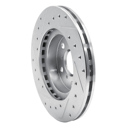 R1 Concepts Toyota Celica Front Right Drilled & Slotted Silver Brake Rotor – Part Number RNCEDZ - 76027R | rncEDZ - 76027R - JDMuscleSPK987498