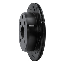 R1 Concepts Toyota Celica Rear Right Drilled & Slotted Brake Rotor – Black Finish, Part No. RNC - ECB - 76014R | rncECB - 76014R - JDMuscleSPK983656