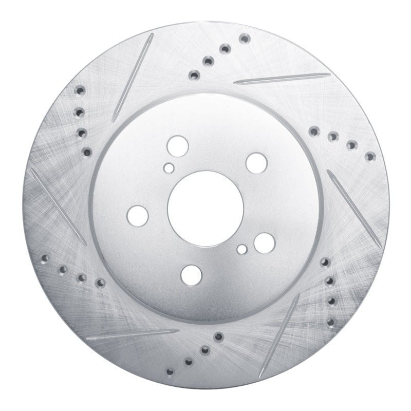 R1 Concepts Toyota Corolla (Mexico) Front Left Drilled & Slotted Silver Brake Rotor - Part  RNCEDZ - 76155L | rncEDZ - 76155L - JDMuscleSPK987673