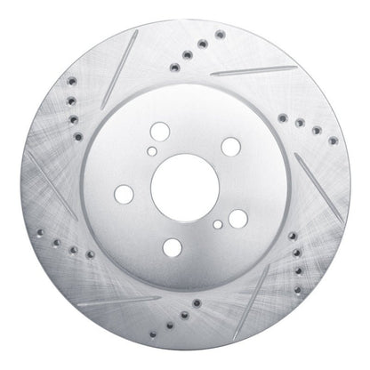 R1 Concepts Toyota Corolla (Mexico) Front Left Drilled & Slotted Silver Brake Rotor - Part  RNCEDZ - 76155L | rncEDZ - 76155L - JDMuscleSPK987673