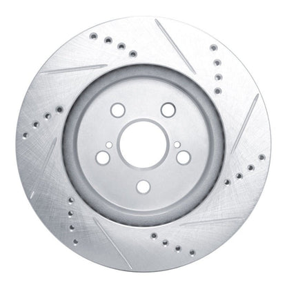 R1 Concepts Toyota Corolla (Mexico) Front Left Drilled & Slotted Silver Brake Rotor - Part  RNCEDZ - 76155L | rncEDZ - 76155L - JDMuscleSPK987673