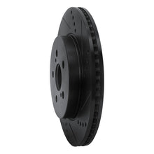 R1 Concepts Toyota Corolla (Mexico) Front Right Drilled & Slotted Black Brake Rotor - Part Number RNC - ECB - 76155R | rncECB - 76155R - JDMuscleSPK983747