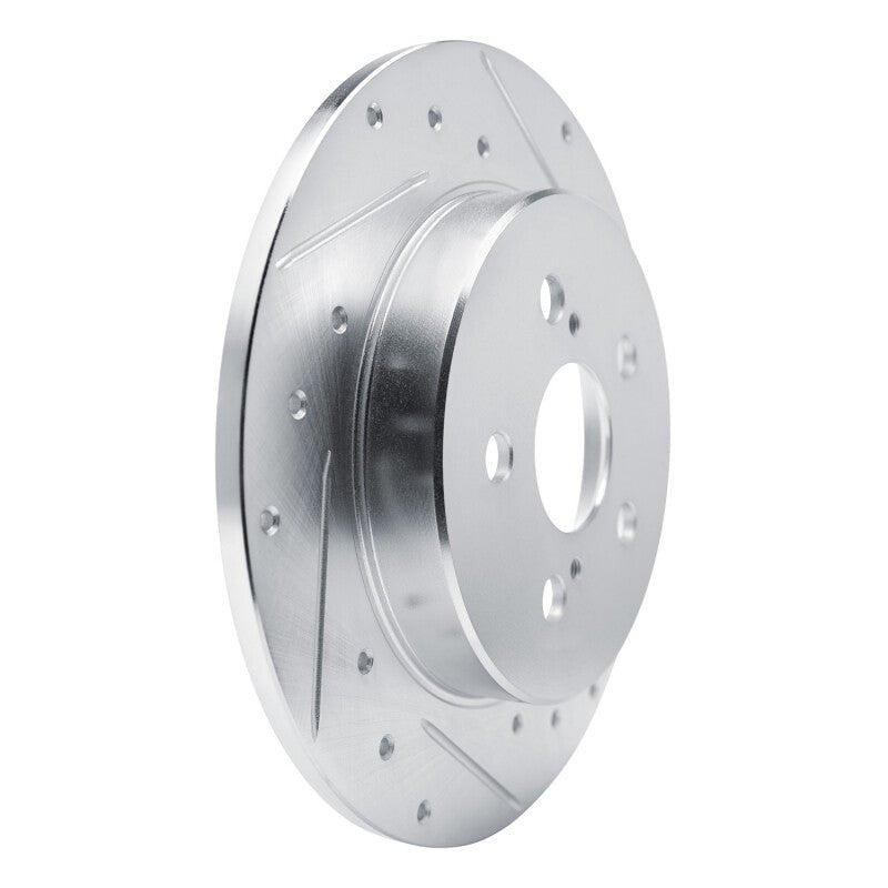 R1 Concepts Toyota Corolla (Mexico) Rear Right Drilled & Slotted Silver Brake Rotor (Part rncEDZ - 76156R) | rncEDZ - 76156R - JDMuscleSPK987676