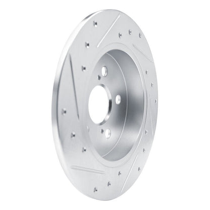 R1 Concepts Toyota Corolla (Mexico) Rear Right Drilled & Slotted Silver Brake Rotor (Part rncEDZ - 76156R) | rncEDZ - 76156R - JDMuscleSPK987676