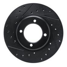R1 Concepts Toyota Cressida Front Left Drilled & Slotted Black Brake Rotor (Part rncECB - 76015L) | rncECB - 76015L - JDMuscleSPK983657