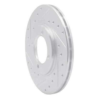 R1 Concepts Toyota Cressida Front Left Drilled & Slotted Silver Brake Rotor Part RNCEDZ - 76015L | rncEDZ - 76015L - JDMuscleSPK987477