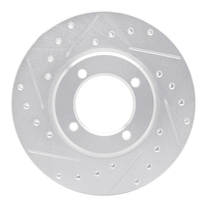 R1 Concepts Toyota Cressida Front Left Drilled & Slotted Silver Brake Rotor Part RNCEDZ - 76015L | rncEDZ - 76015L - JDMuscleSPK987477