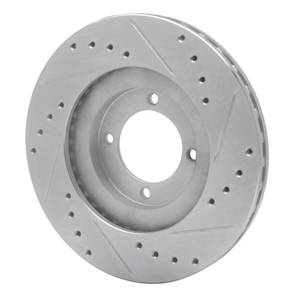 R1 Concepts Toyota Cressida Front Left Drilled & Slotted Silver Brake Rotor (Part rncEDZ - 76030L) | rncEDZ - 76030L - JDMuscleSPK987503