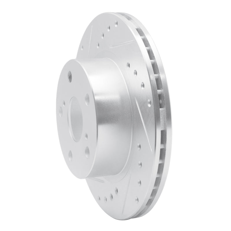 R1 Concepts Toyota Cressida Front Left Drilled & Slotted Silver Brake Rotor (Part rncEDZ - 76040L) | rncEDZ - 76040L - JDMuscleSPK987521