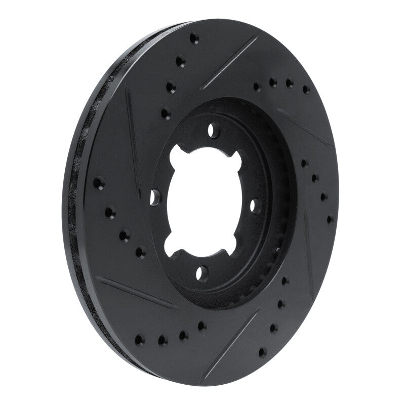 R1 Concepts Toyota Cressida Front Right Drilled & Slotted Brake Rotor - Model RNC - ECB - 76018R | rncECB - 76018R - JDMuscleSPK983664