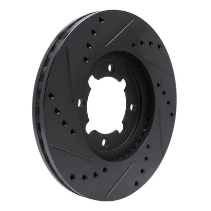 R1 Concepts Toyota Cressida Front Right Drilled & Slotted Brake Rotor - Model RNC - ECB - 76018R | rncECB - 76018R - JDMuscleSPK983664