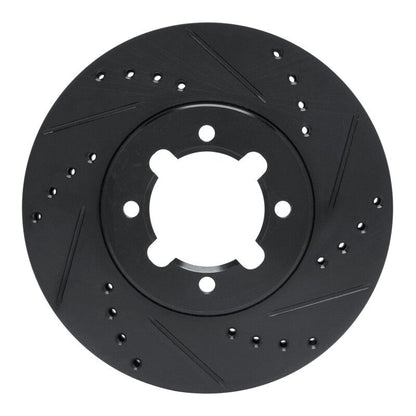 R1 Concepts Toyota Cressida Front Right Drilled & Slotted Brake Rotor - Model RNC - ECB - 76018R | rncECB - 76018R - JDMuscleSPK983664