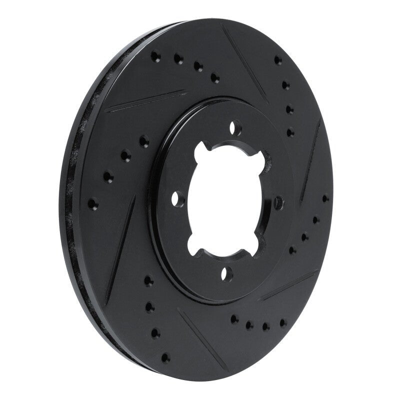 R1 Concepts Toyota Cressida Front Right Drilled & Slotted Brake Rotor - Model RNC - ECB - 76018R | rncECB - 76018R - JDMuscleSPK983664