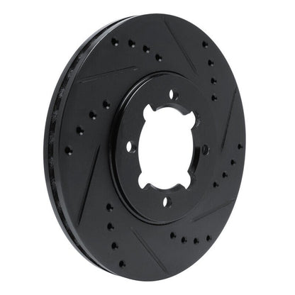 R1 Concepts Toyota Cressida Front Right Drilled & Slotted Brake Rotor - Model RNC - ECB - 76018R | rncECB - 76018R - JDMuscleSPK983664