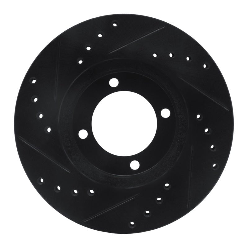 R1 Concepts Toyota Cressida Front Right Drilled & Slotted Brake Rotor (Part Number: RNC - ECB - 76024R) | rncECB - 76024R - JDMuscleSPK983672