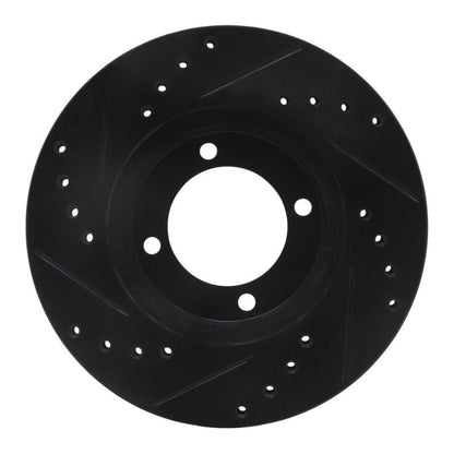 R1 Concepts Toyota Cressida Front Right Drilled & Slotted Brake Rotor (Part Number: RNC - ECB - 76024R) | rncECB - 76024R - JDMuscleSPK983672