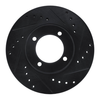 R1 Concepts Toyota Cressida Front Right Drilled & Slotted Brake Rotor (Part Number: RNC - ECB - 76024R) | rncECB - 76024R - JDMuscleSPK983672