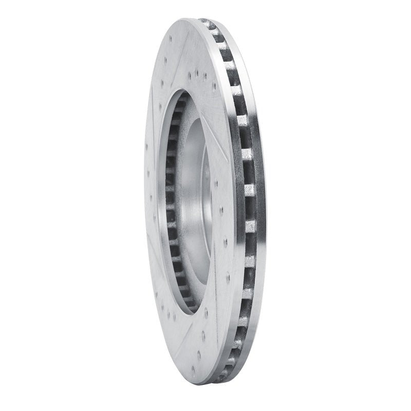 R1 Concepts Toyota Cressida Front Right Drilled & Slotted Brake Rotor - Silver Finish | rncEDZ - 76030R - JDMuscleSPK987504