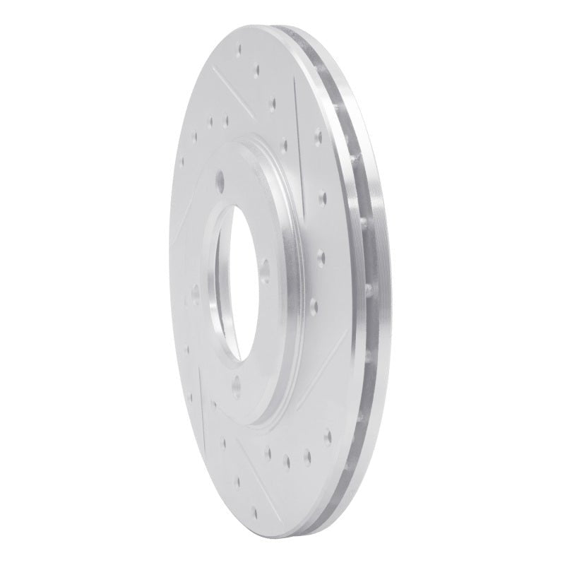 R1 Concepts Toyota Cressida Front Right Drilled & Slotted Silver Brake Rotor (Part rncEDZ - 76015R) | rncEDZ - 76015R - JDMuscleSPK987478
