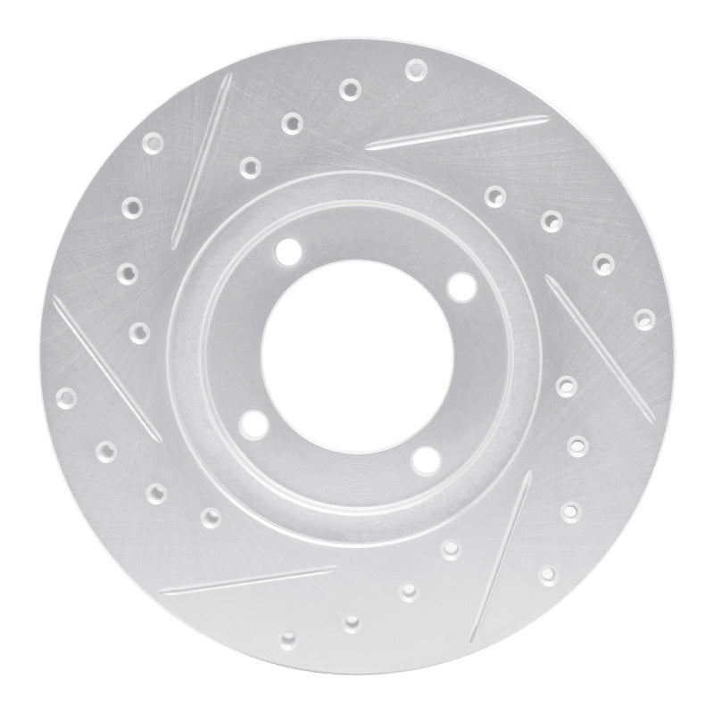 R1 Concepts Toyota Cressida Front Right Drilled & Slotted Silver Brake Rotor (Part rncEDZ - 76015R) | rncEDZ - 76015R - JDMuscleSPK987478