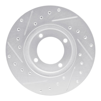 R1 Concepts Toyota Cressida Front Right Drilled & Slotted Silver Brake Rotor (Part rncEDZ - 76015R) | rncEDZ - 76015R - JDMuscleSPK987478