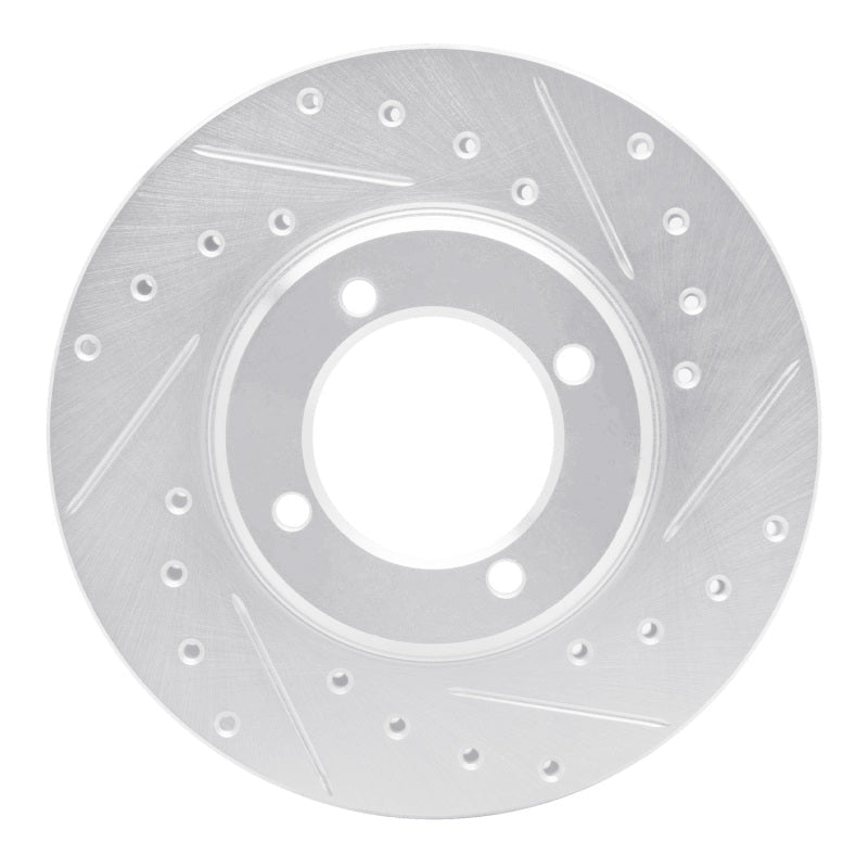 R1 Concepts Toyota Cressida Front Right Drilled & Slotted Silver Brake Rotor (Part rncEDZ - 76015R) | rncEDZ - 76015R - JDMuscleSPK987478