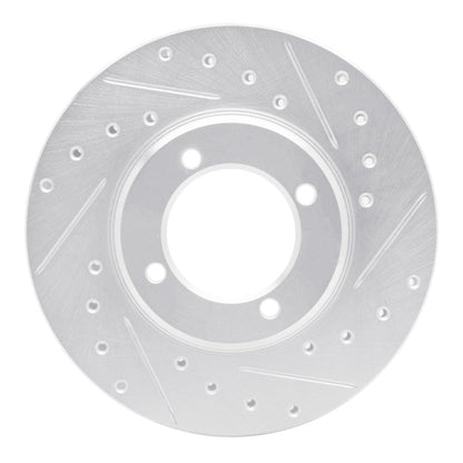 R1 Concepts Toyota Cressida Front Right Drilled & Slotted Silver Brake Rotor (Part rncEDZ - 76015R) | rncEDZ - 76015R - JDMuscleSPK987478