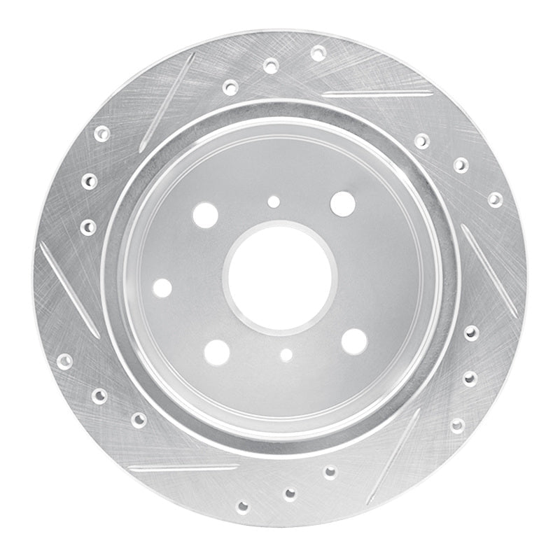 R1 Concepts Toyota Cressida Rear Right Drilled & Slotted Brake Rotor (1984 - 1988) | rncEDZ - 76025R - JDMuscleSPK987494