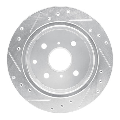 R1 Concepts Toyota Cressida Rear Right Drilled & Slotted Brake Rotor (1984 - 1988) | rncEDZ - 76025R - JDMuscleSPK987494