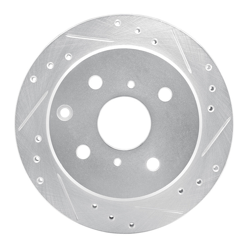 R1 Concepts Toyota Cressida Rear Right Drilled & Slotted Brake Rotor (1984 - 1988) | rncEDZ - 76025R - JDMuscleSPK987494