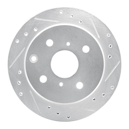 R1 Concepts Toyota Cressida Rear Right Drilled & Slotted Brake Rotor (1984 - 1988) | rncEDZ - 76025R - JDMuscleSPK987494