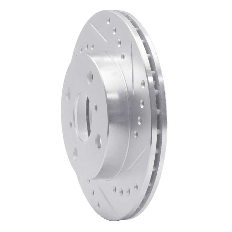 R1 Concepts Toyota Echo 1999 - 2005 Front Right Drilled & Slotted Silver Brake Rotor - Part rncEDZ - 76070R | rncEDZ - 76070R - JDMuscleSPK987562