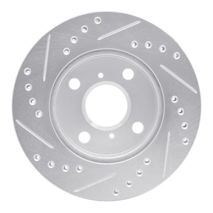 R1 Concepts Toyota Echo 1999 - 2005 Front Right Drilled & Slotted Silver Brake Rotor - Part rncEDZ - 76070R | rncEDZ - 76070R - JDMuscleSPK987562