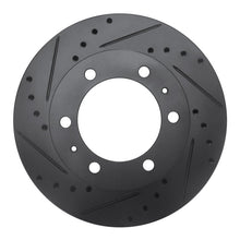 R1 Concepts Toyota Hilux Front Left Drilled & Slotted Black Brake Rotor (Part Number: RNC - ECB - 92069L) | rncECB - 92069L - JDMuscleSPK983982