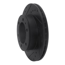 R1 Concepts Toyota Hilux Front Left Drilled & Slotted Black Brake Rotor (Part Number: RNC - ECB - 92069L) | rncECB - 92069L - JDMuscleSPK983982