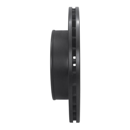 R1 Concepts Toyota Hilux Front Left Drilled & Slotted Black Brake Rotor (Part Number: RNC - ECB - 92069L) | rncECB - 92069L - JDMuscleSPK983982